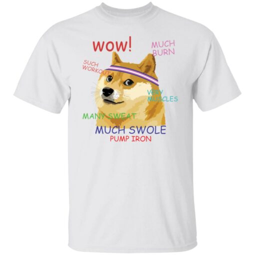 Shiba wow such workout much burn many sweat shirt $19.95