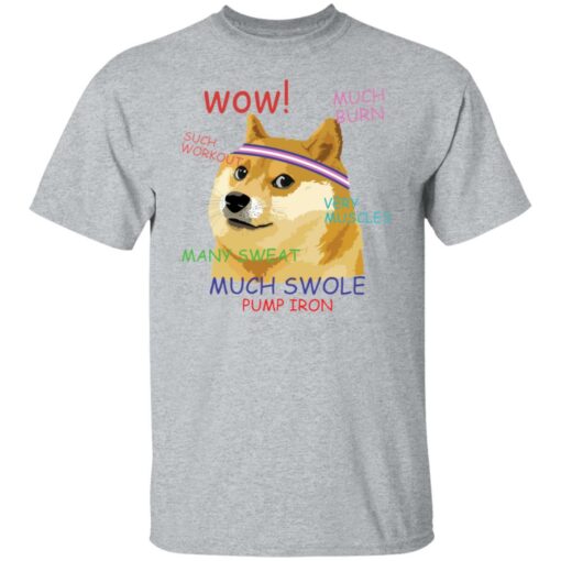 Shiba wow such workout much burn many sweat shirt $19.95