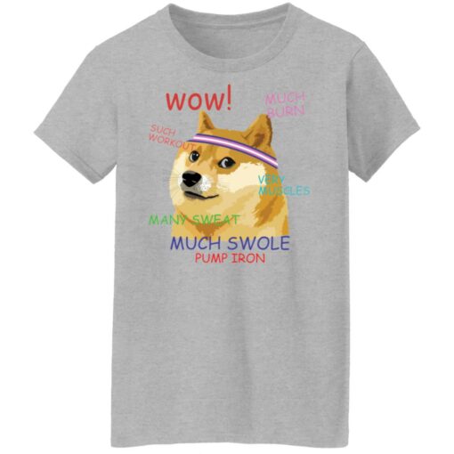 Shiba wow such workout much burn many sweat shirt $19.95