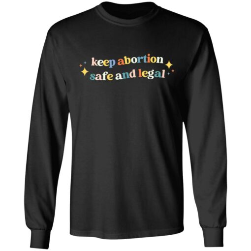 Keep abortion safe and legal shirt $19.95 redirect09282021230903 10