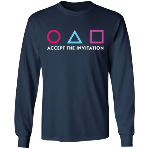 Squid Game accept the invitation shirt $19.95