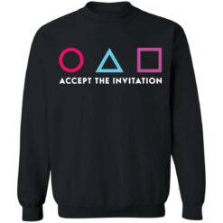 Squid Game accept the invitation shirt $19.95