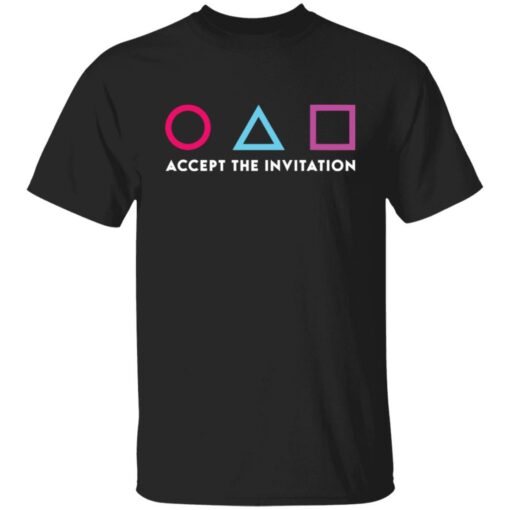 Squid Game accept the invitation shirt $19.95 redirect09292021010912 4
