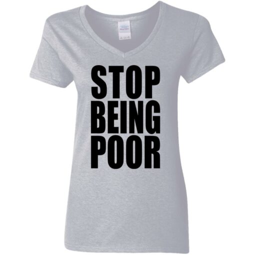 Stop being poor shirt $19.95 redirect09292021010916 9