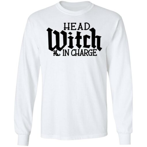 Head witch in charge shirt $19.95