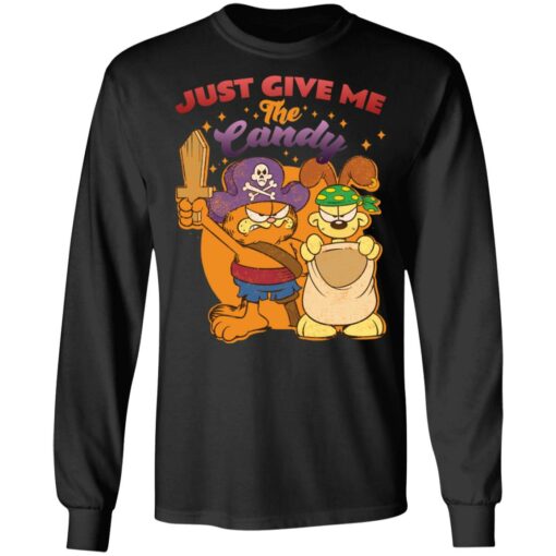 Garfield’s Halloween just give me the candy shirt $19.95