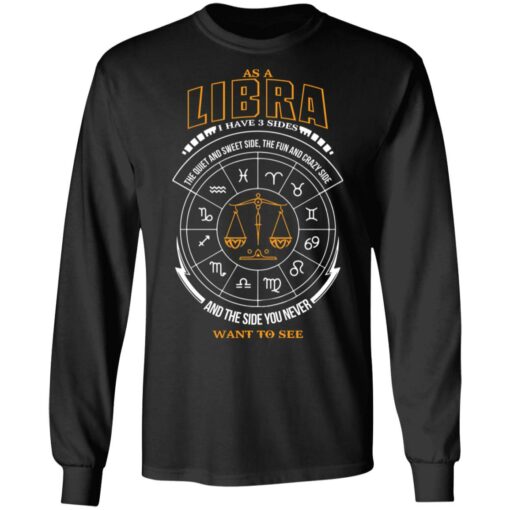 As libra i have 3 sides the quiet and sweet side the fun shirt $19.95 redirect09292021050907