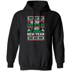 Merry christmas and a hooah new year Christmas sweater $19.95