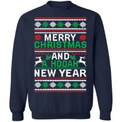 Merry christmas and a hooah new year Christmas sweater $19.95 redirect09292021050944 6
