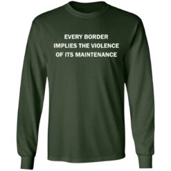 Every border implies the violence of its maintenance shirt $19.95 redirect09292021070907 1