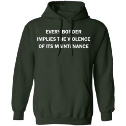 Every border implies the violence of its maintenance shirt $19.95 redirect09292021070907 3