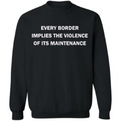 Every border implies the violence of its maintenance shirt $19.95 redirect09292021070907 4