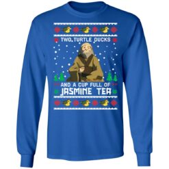 Uncle Iroh two turtle ducks and a cup full of jasmine tea Christmas sweater $19.95 redirect09292021080927 1
