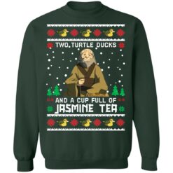 Uncle Iroh two turtle ducks and a cup full of jasmine tea Christmas sweater $19.95 redirect09292021080928 2
