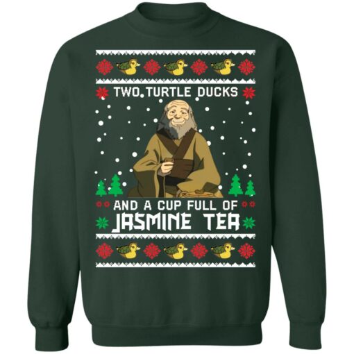 Uncle Iroh two turtle ducks and a cup full of jasmine tea Christmas sweater $19.95