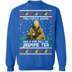 Uncle Iroh two turtle ducks and a cup full of jasmine tea Christmas sweater $19.95 redirect09292021080928 3
