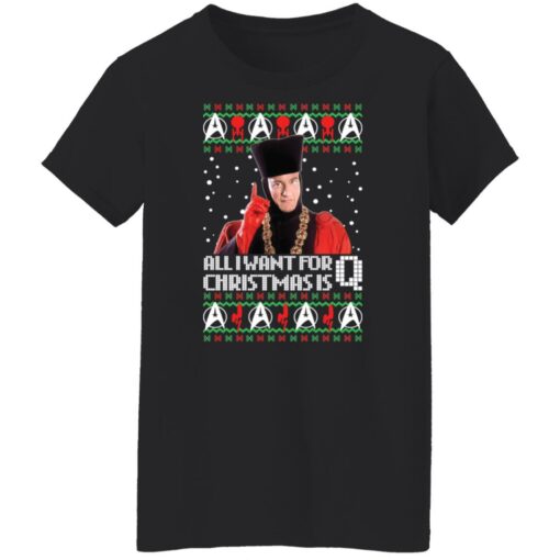 Star Trek all I want for Christmas is Q Christmas sweater $19.95 redirect09292021100953 11