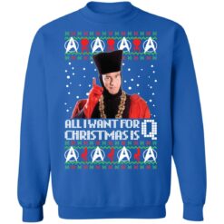 Star Trek all I want for Christmas is Q Christmas sweater $19.95 redirect09292021100953 9