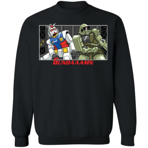 Gundam Zaku Gun Damn shirt $19.95