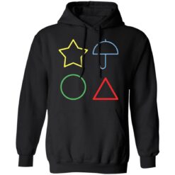 Squid Game circle triangle star umbrella t-shirt $19.95 redirect09302021090926 2