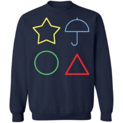 Squid Game circle triangle star umbrella t-shirt $19.95 redirect09302021090927 2