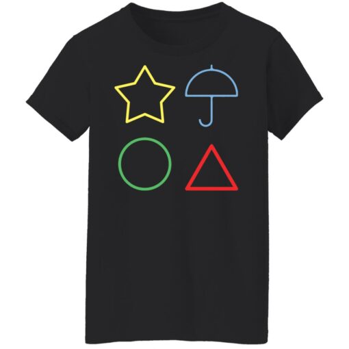 Squid Game circle triangle star umbrella t-shirt $19.95 redirect09302021090927 5