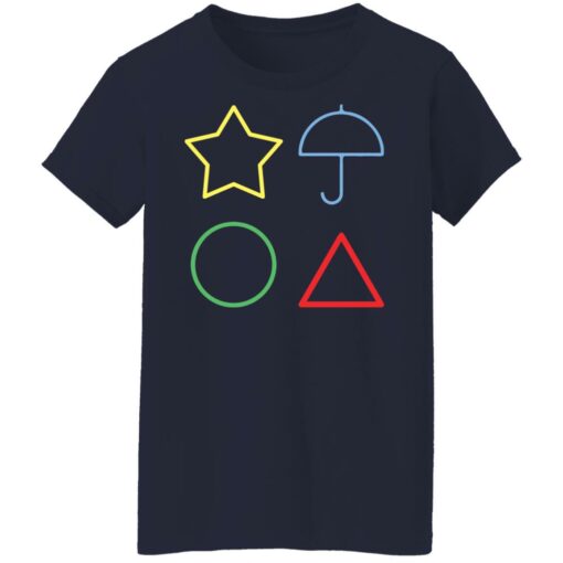 Squid Game circle triangle star umbrella t-shirt $19.95 redirect09302021090927 6