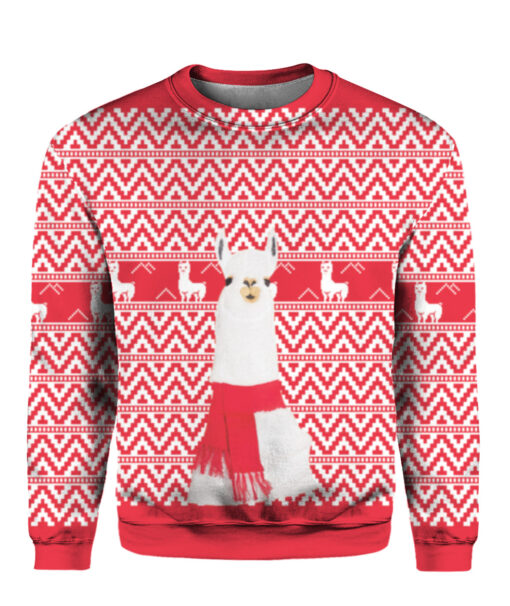 Camel Llama Christmas sweater $29.95 1rb3srplvs1bd3oeg352i0kqa3 APCS colorful front