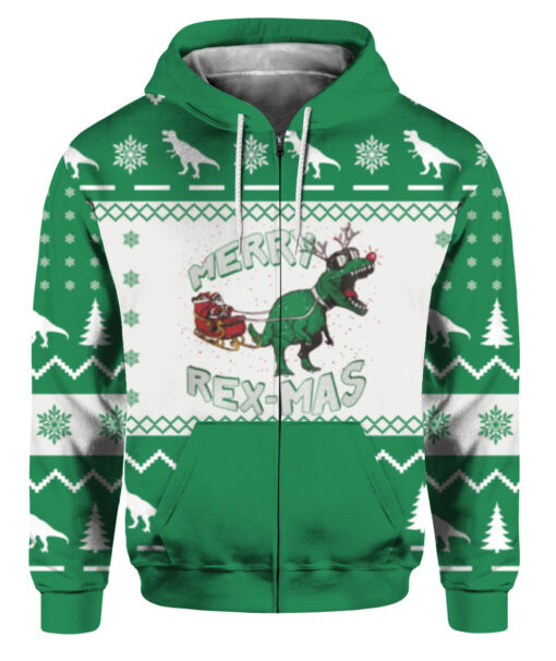 Merry Rex Mas Christmas sweater $29.95 2d1k2ir1foc8ncd4ntrgm1n7n4 APZH colorful front
