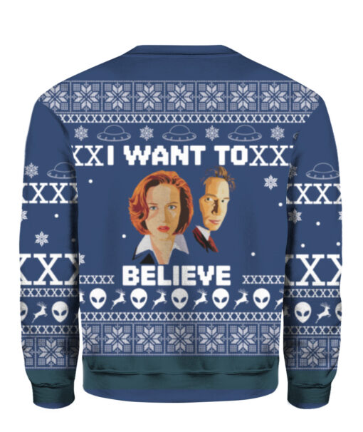 I want to believe Christmas sweater $29.95