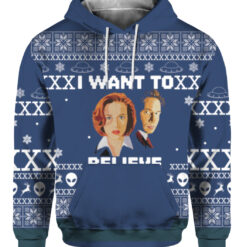 I want to believe Christmas sweater $29.95