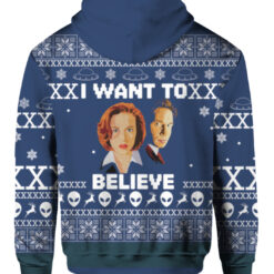I want to believe Christmas sweater $29.95 2vdu6ngpfeegena4fmhuo77afm APZH colorful back