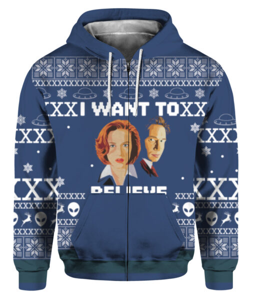 I want to believe Christmas sweater $29.95 2vdu6ngpfeegena4fmhuo77afm APZH colorful front
