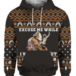 Blazing Saddles excuse me while i whip this out Christmas sweater $29.95