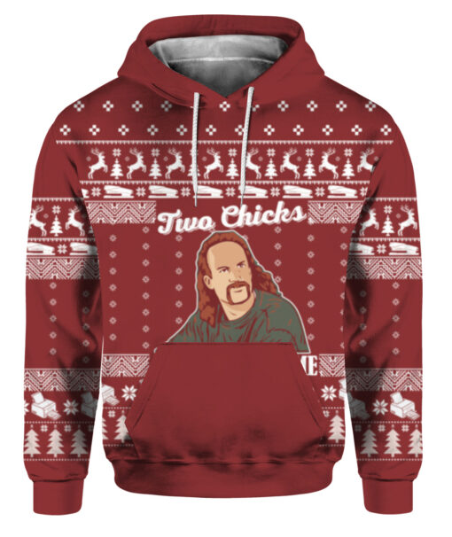 Diedrich Bader two chicks at the same time Christmas sweater $29.95 61b15bns6qidpdspjm4i5mq6au APHD colorful front