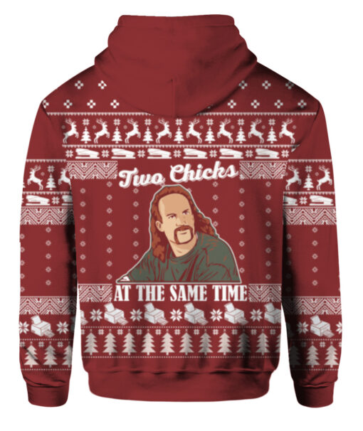 Diedrich Bader two chicks at the same time Christmas sweater $29.95