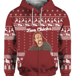 Diedrich Bader two chicks at the same time Christmas sweater $29.95 61b15bns6qidpdspjm4i5mq6au APZH colorful front
