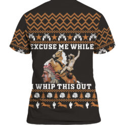 Blazing Saddles excuse me while i whip this out Christmas sweater $29.95