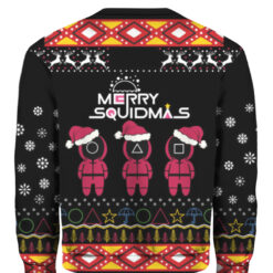 Squid Game Merry Squidmas Christmas sweater $29.95