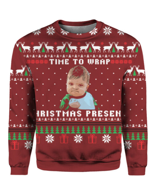 Time to wrap Christmas Present sweater $29.95