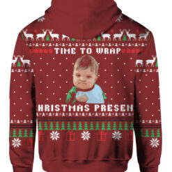 Time to wrap Christmas Present sweater $29.95 6n52cmugqgpnhr7ppl0cnlo2ia APHD colorful back
