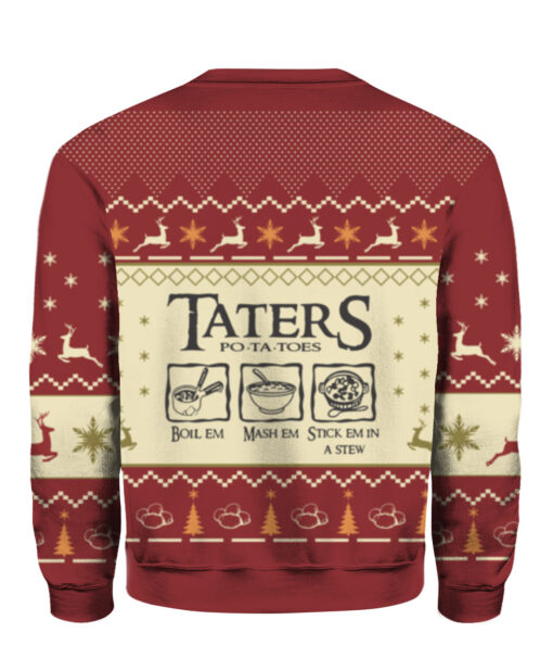 Lord Of The Rings Taters Potatoes Christmas Sweater $29.95