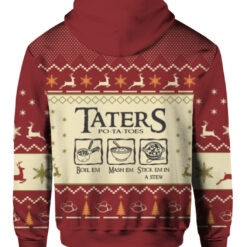 Lord Of The Rings Taters Potatoes Christmas Sweater $29.95