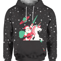 Santa Riding Unicorn Christmas sweater $29.95 7kpq71i9s11mdlhb05o4hj4i80 APHD colorful front