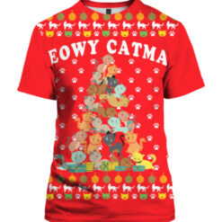 Meowy Catmas 3D Christmas sweater $29.95