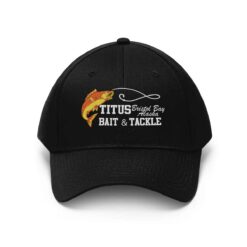 Titus Bait And Tackle hat $24.95 Black Titus Bait and Tackle hat