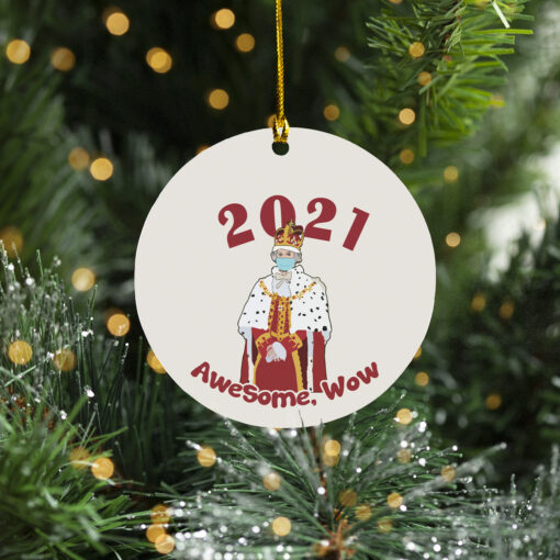 Hamilton  2021 awesome wow Christmas ornament.