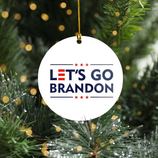 Let's Go Brandon FJB Christmas Ornament $11.75