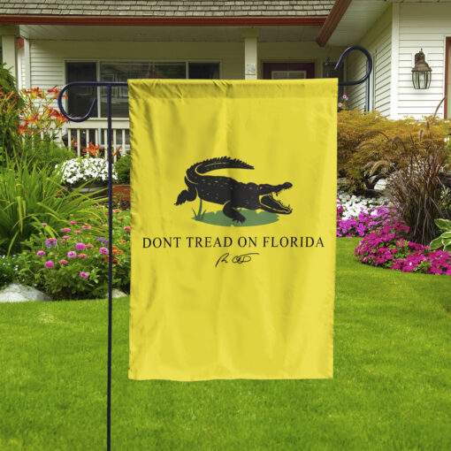 Don't tread on Florida garden flag house flag $26.95 Dont tread on florida vertican flag garden flag