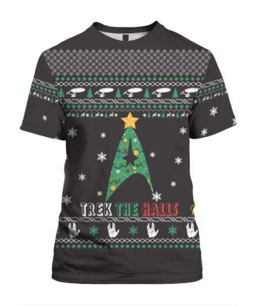 Trek the halls Christmas sweater $29.95 b2ecf36cc53c50a194eedfe9d208aeb0 APTS Colorful front